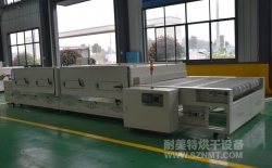 熱烈祝賀北京南火汽車配件有限公司與耐美特集團上海分公司成功簽約1臺汽車內飾板紅外線加熱線隧道爐12萬元！