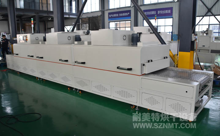 五金行業鑼絲去氫12米隧道爐烘干線